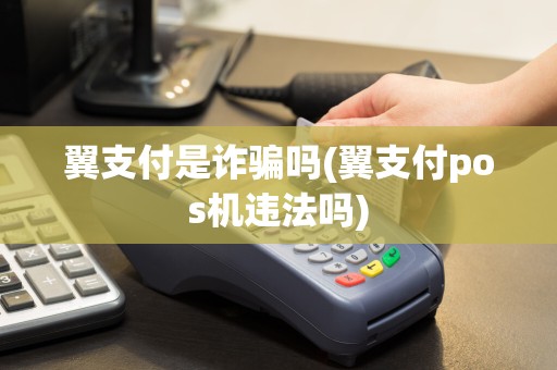 翼支付是诈骗吗(翼支付pos机违法吗)