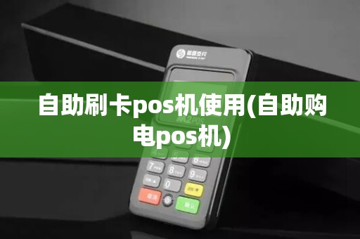 自助刷卡pos机使用(自助购电pos机)