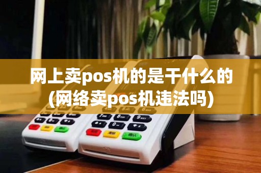 网上卖pos机的是干什么的(网络卖pos机违法吗)