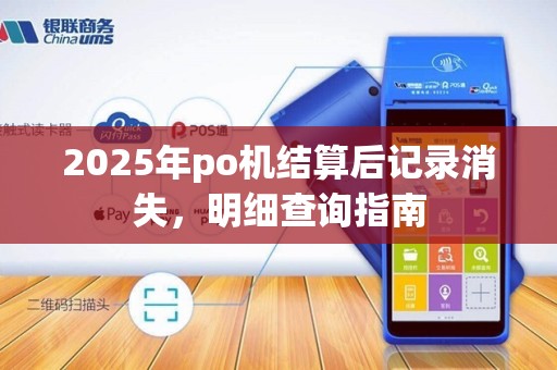 2025年po机结算后记录消失,明细查询指南
