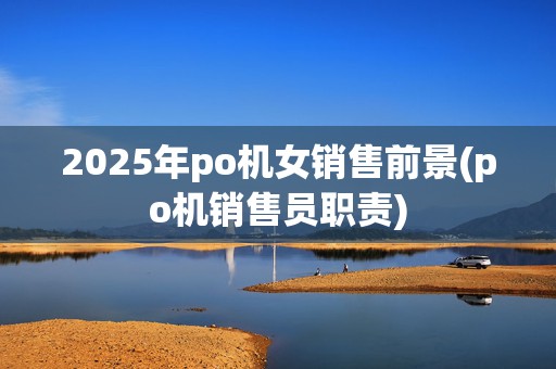 2025年po机女销售前景(po机销售员职责)