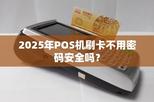 2025年POS机刷卡不用密码安全吗?