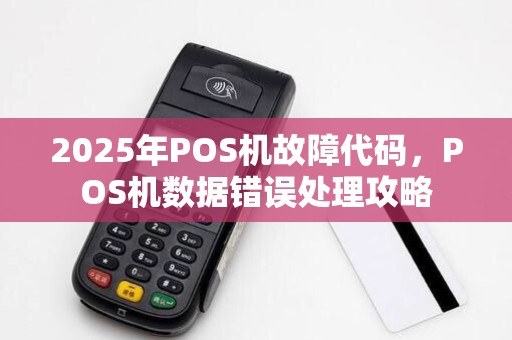 2025年POS机故障代码,POS机数据错误处理攻略