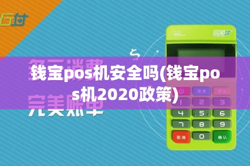 钱宝pos机安全吗(钱宝pos机2020政策)