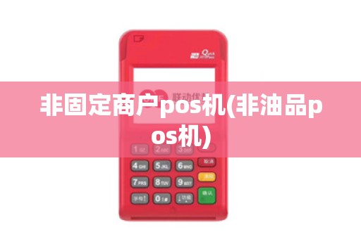 非固定商户pos机(非油品pos机)