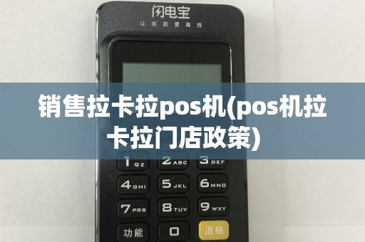 销售拉卡拉pos机(pos机拉卡拉门店政策)