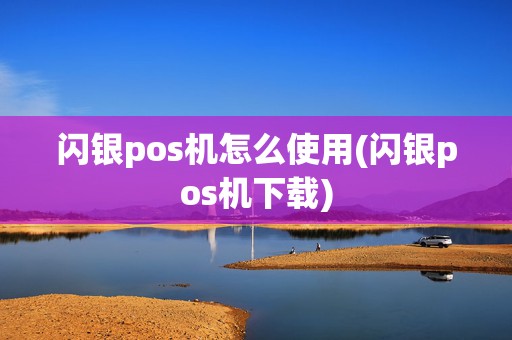 闪银pos机怎么使用(闪银pos机下载)