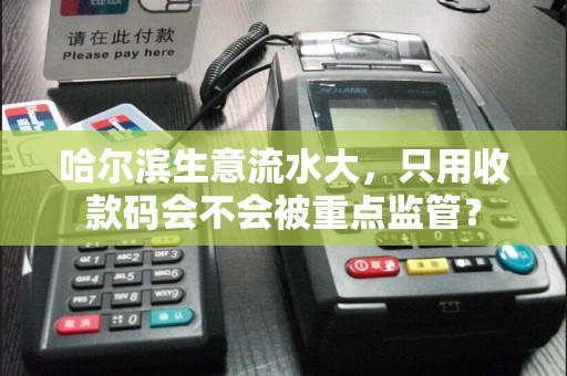 哈尔滨生意流水大,只用收款码会不会被重点监管?