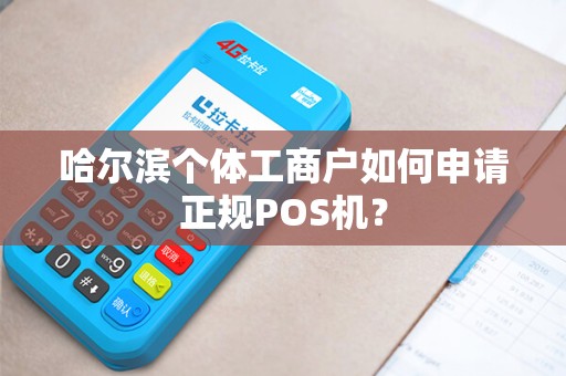 哈尔滨个体工商户如何申请正规POS机?