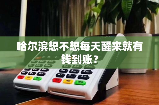 哈尔滨想不想每天醒来就有钱到账?