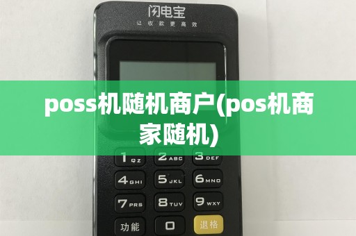 poss机随机商户(pos机商家随机)