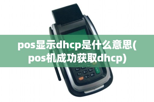 pos显示dhcp是什么意思(pos机成功获取dhcp)