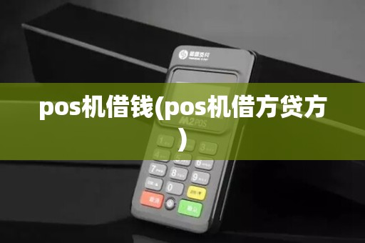 pos机借钱(pos机借方贷方)