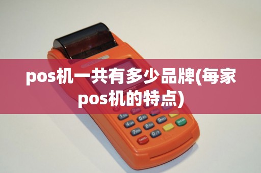 pos机一共有多少品牌(每家pos机的特点)