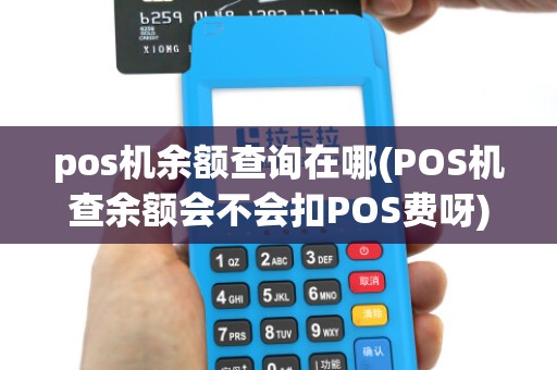 pos机余额查询在哪(POS机查余额会不会扣POS费呀)