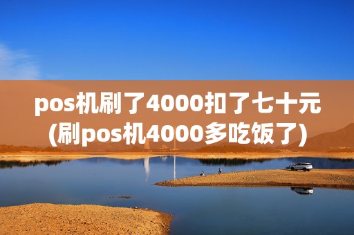 pos机刷了4000扣了七十元(刷pos机4000多吃饭了)