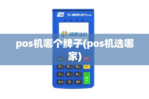 pos机哪个牌子(pos机选哪家)