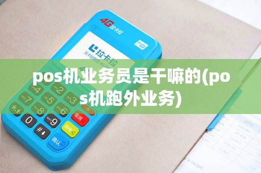 pos机业务员是干嘛的(pos机跑外业务)