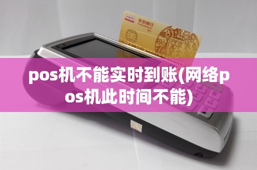 pos机不能实时到账(网络pos机此时间不能)