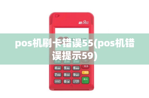 pos机刷卡错误55(pos机错误提示59)