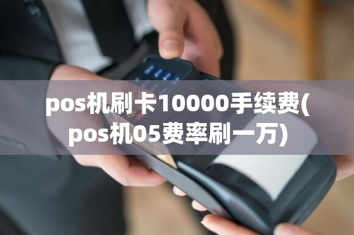 pos机刷卡10000手续费(pos机05费率刷一万)