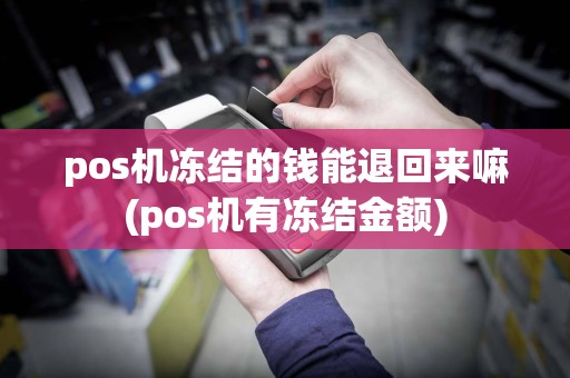 pos机冻结的钱能退回来嘛(pos机有冻结金额)