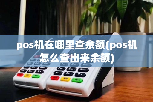 pos机在哪里查余额(pos机怎么查出来余额)