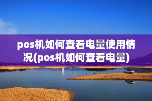 pos机如何查看电量使用情况(pos机如何查看电量)