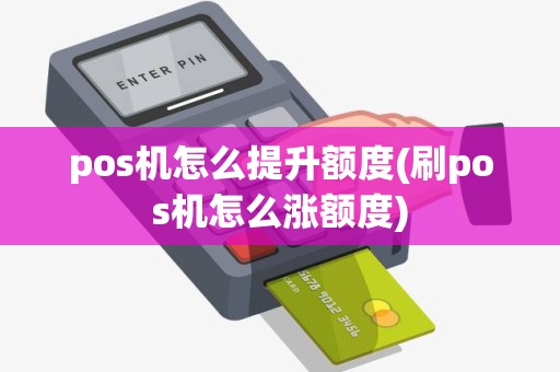pos机怎么提升额度(刷pos机怎么涨额度)