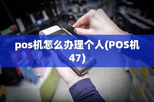 pos机怎么办理个人(POS机47)