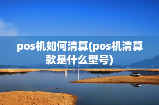 pos机如何清算(pos机清算款是什么型号)