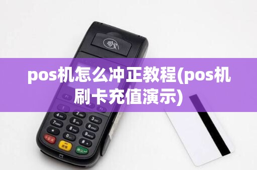 pos机怎么冲正教程(pos机刷卡充值演示)