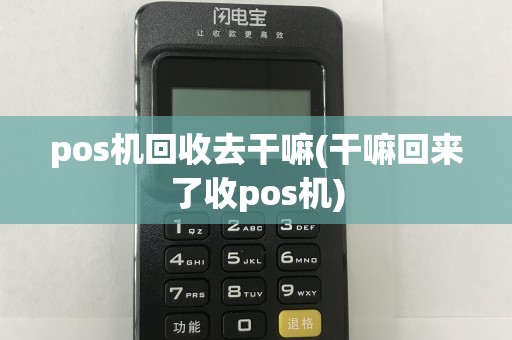 pos机回收去干嘛(干嘛回来了收pos机)