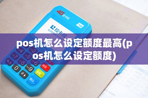 pos机怎么设定额度最高(pos机怎么设定额度)