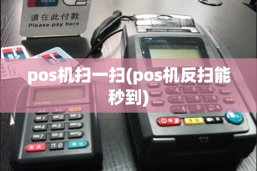 pos机扫一扫(pos机反扫能秒到)