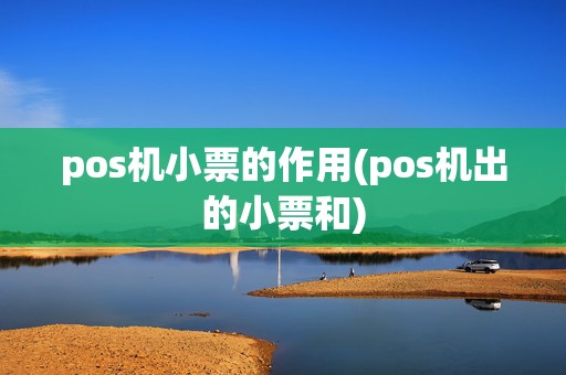 pos机小票的作用(pos机出的小票和)