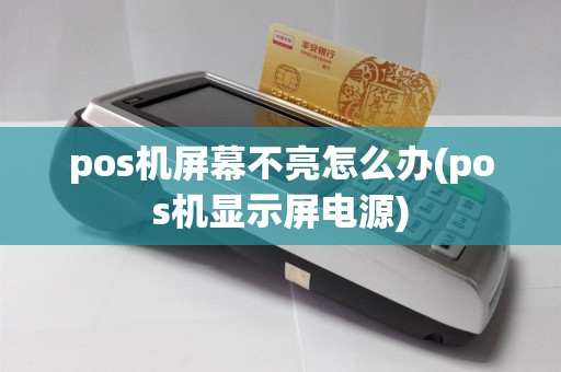 pos机屏幕不亮怎么办(pos机显示屏电源)
