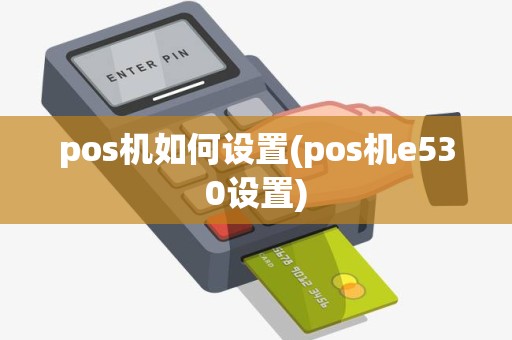 pos机如何设置(pos机e530设置)